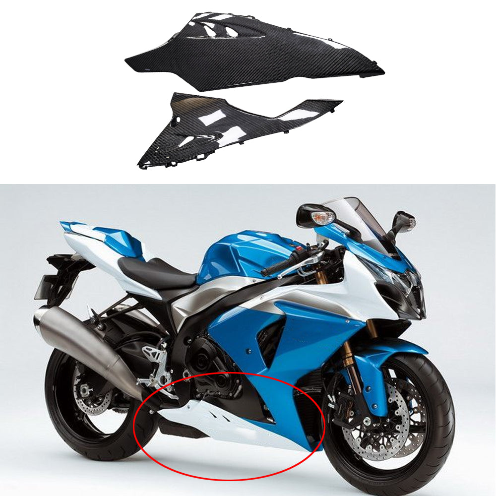NT Real 100% Carbon Fiber Belly Pan Fairing Fit for Suzuki 2009-2016 GSXR 1000