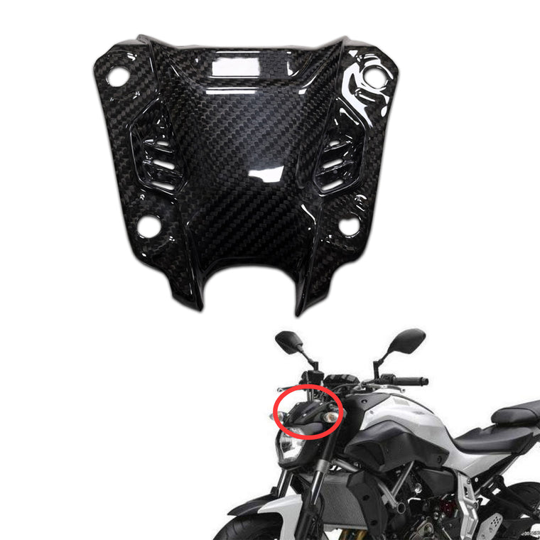 NT 100% Carbon Fiber Head Light Middle Part Fit for Yamaha 2014-2020 FZ07 MT07