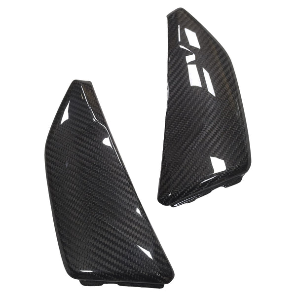 NT 100% 3K Carbon Fiber Tanks Side Small Panels Fit for Yamaha 2022-2025 MT10