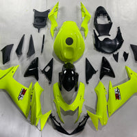 NT Aftermarket Injection ABS Plastic Fairing Fit for GSXR 600/750 2011-2024 Fluorescent Yellow Green Black T114