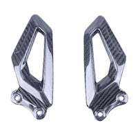 NT BMW 2019-2022 S1000RR 100% Carbon Fiber Rearset Footrest Plate Heel Guards Twill