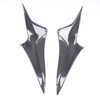 NT 2007-2012 Honda CBR600RR Gas Tank Side Knee Cover Panel-100% Carbon Fiber
