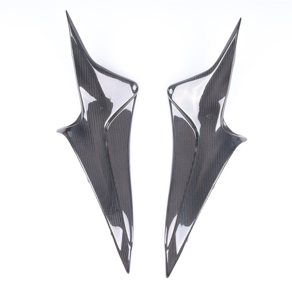NT 2007-2012 Honda CBR600RR Gas Tank Side Knee Cover Panel-100% Carbon Fiber