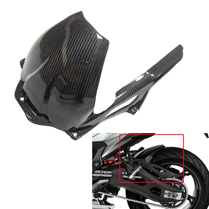 NT 3K Real Carbon Fiber Rear Hugger Guard Fender Fit for BMW 2020-2025 S1000XR