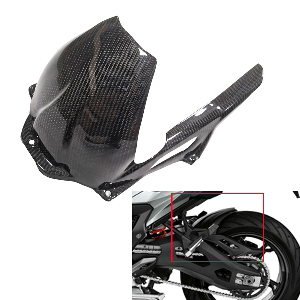 NT 3K Real Carbon Fiber Rear Hugger Guard Fender Fit for BMW 2020-2025 S1000XR