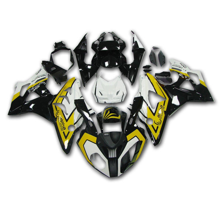 NT Fairing Fit for BMW 2009-2014 S1000RR A042- Yellow Black | ABS Injection