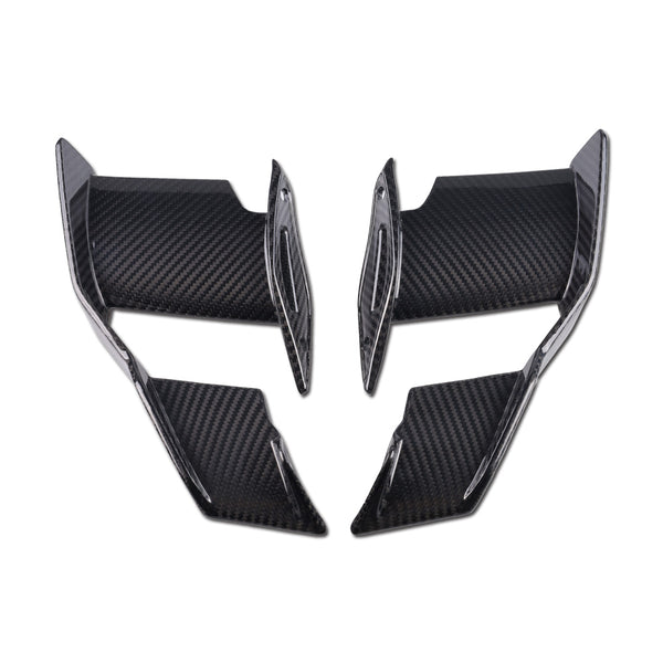NT 100% Carbon Fiber Front Spoiler Fixed Wind Winglets For BMW S1000R 2021 - 2024