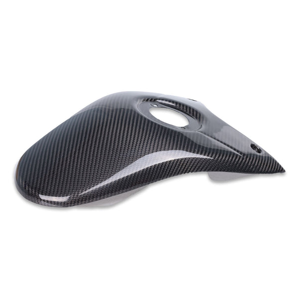 NT 2007-2012 Ducati Hypermotard 796 1100 100% Carbon Fiber Tank Cover Center