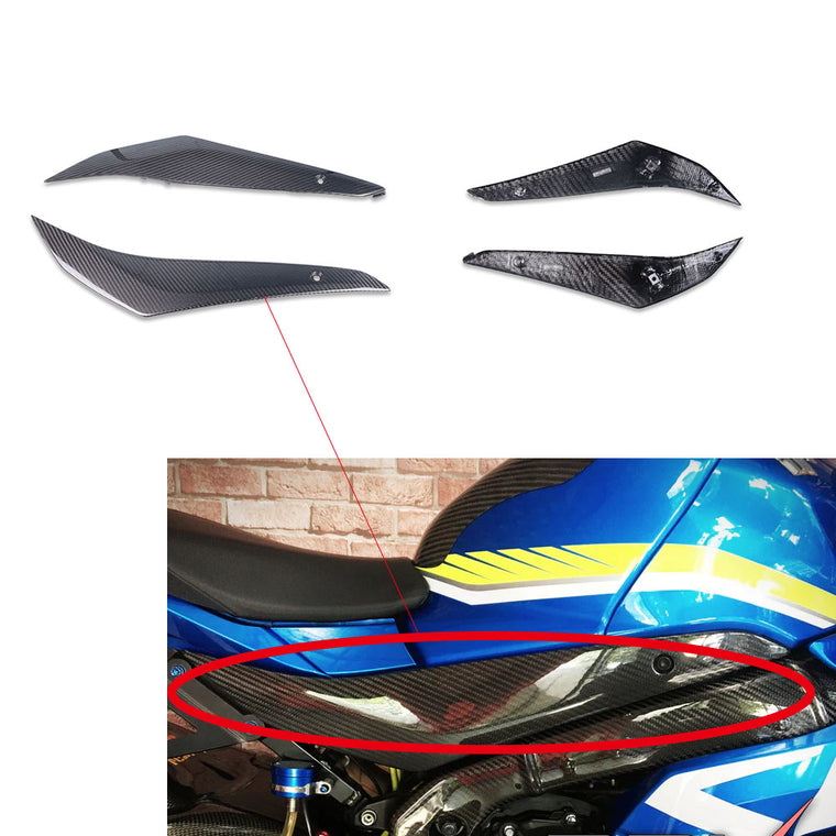 100% Carbon Fiber TANK PANELS 2017-2018-2019-2020-2021-23-2024 SUZUKI GSXR 1000 1000R