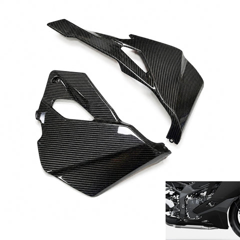 NT Carbon Fiber Belly Pan Fit for Kawasaki Ninja 2023-2025 ZX4R
