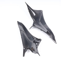 NT 2007-2012 Honda CBR600RR Gas Tank Side Knee Cover Panel-100% Carbon Fiber