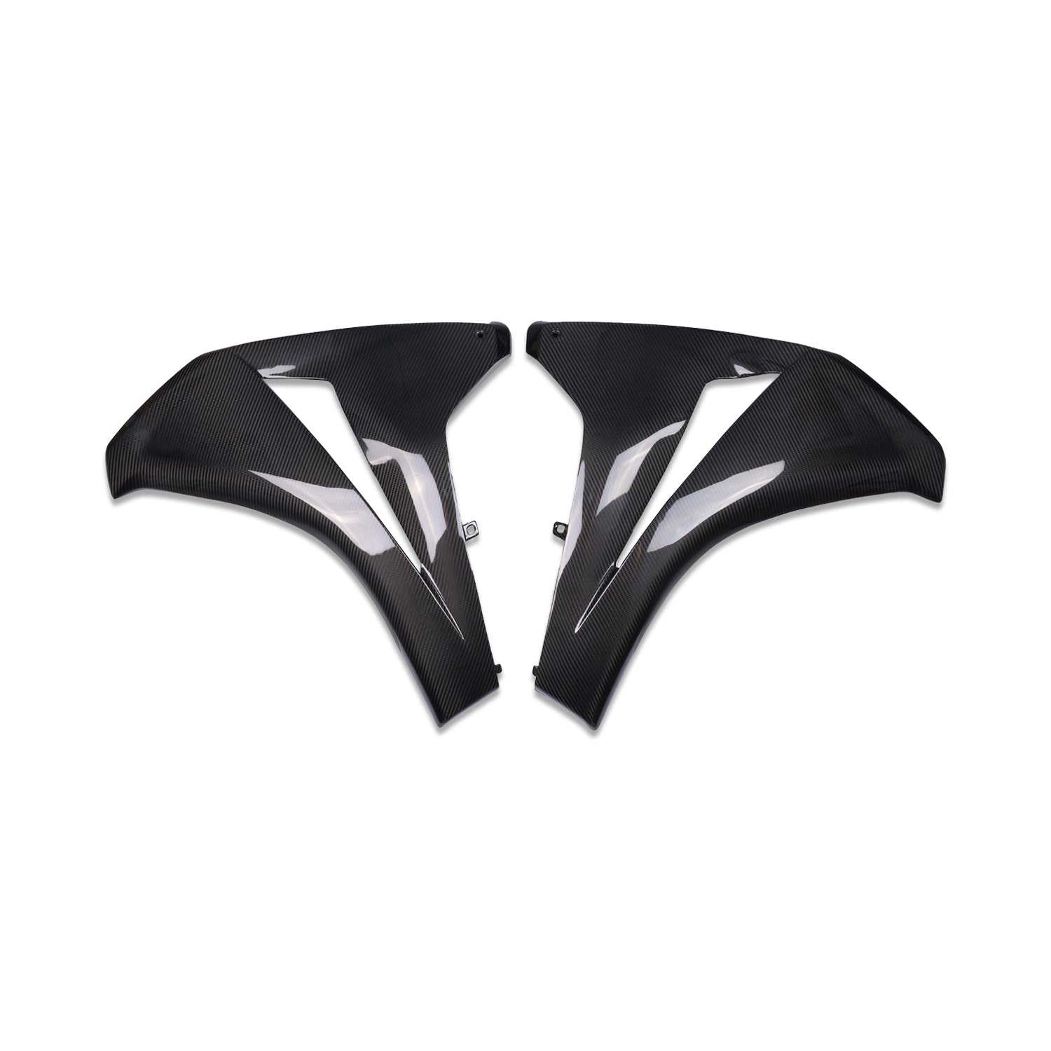 NT 2008-2011 Honda CBR1000RR Right and Left Side Fairings - 100% Carbon Fiber