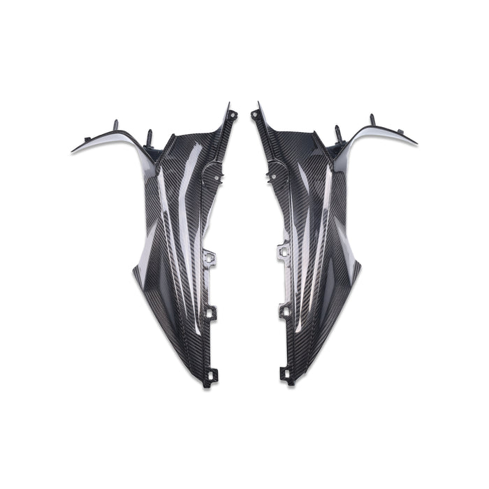 NT 2020-2023 BMW S1000RR 100% Carbon Fiber Upper Side Dash Cover Panel Cowl Fairing