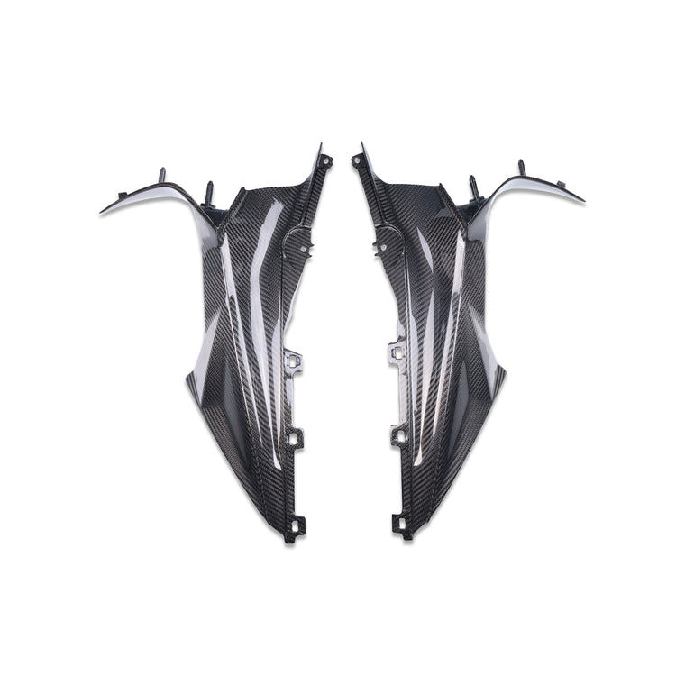 NT 2020-2023 BMW S1000RR 100% Carbon Fiber Upper Side Dash Cover Panel Cowl Fairing