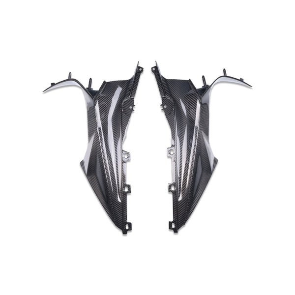 NT 2020-2023 BMW S1000RR 100% Carbon Fiber Upper Side Dash Cover Panel Cowl Fairing