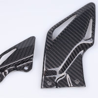 NT 2008-2026 Honda CBR1000RR Heel Plates - 100% Carbon Fiber 2009 2010 2011 2012