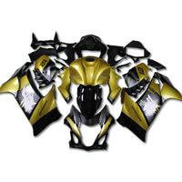 US STOCK NT Injection Gold Black Fairing for Suzuki 2021-2024 Hayabusa GSXR1300 GEN 3 N008 Available in TX