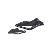 NT 2008-2026 Honda CBR1000RR Heel Plates - 100% Carbon Fiber 2009 2010 2011 2012