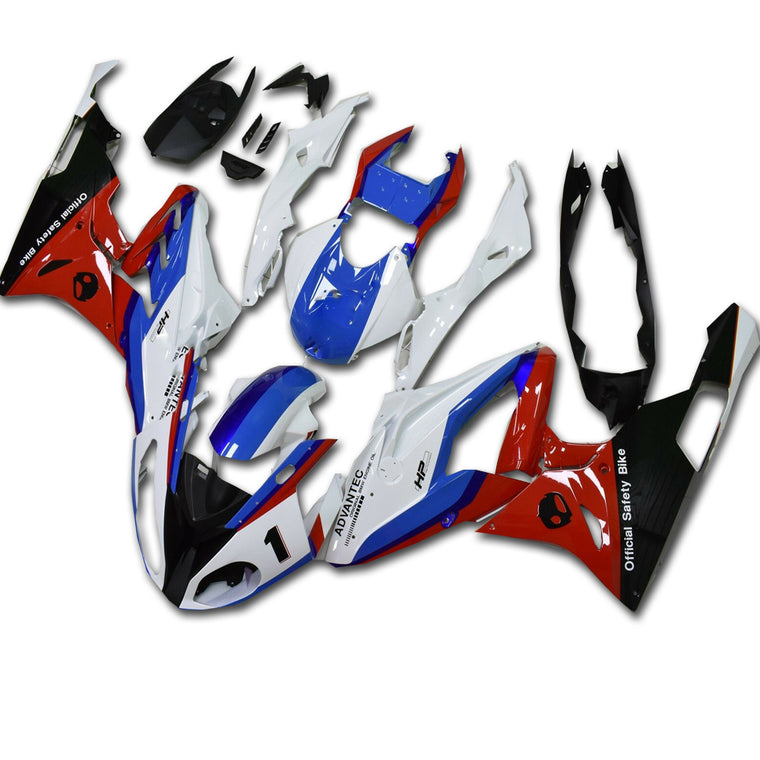 NT Fairing Fit for BMW 2015-2016 S1000RR A013- Red White Blue | ABS Injection