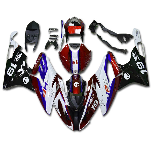 NT Fairing Kit Fit for 2015-2016 S1000RR Black Red White Injection Mold a017
