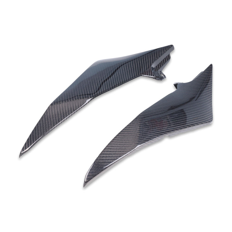 2008-2016 Yamaha R6 100% Carbon Fiber Gas Tank Side Trim Cover Panel Fairing Cowling