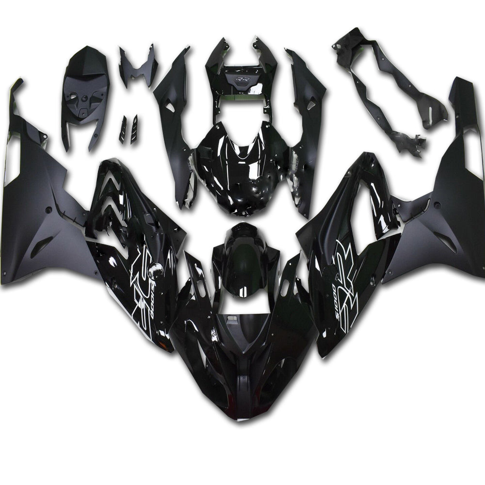 NT Fairing Fit for BMW 2015-2016 S1000RR A015- Gloss Matte Black | ABS Injection