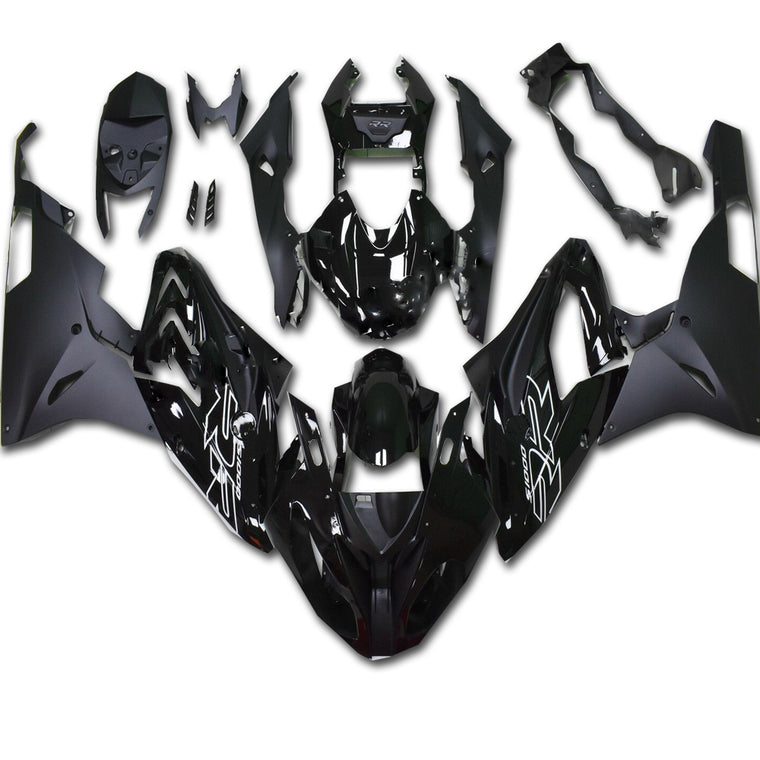 NT Fairing Fit for BMW 2015-2016 S1000RR A015- Gloss Matte Black | ABS Injection