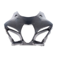 2017-2024 GSX-R1000/R/RZ 100% Carbon Fiber Upper Front Nose Headlight Fairing Cowl