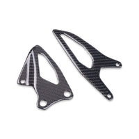 100% Carbon Fiber Rearsets Heel Guards Plates Fit for Yamaha 2015-2020-2026 R1 R1M R1S