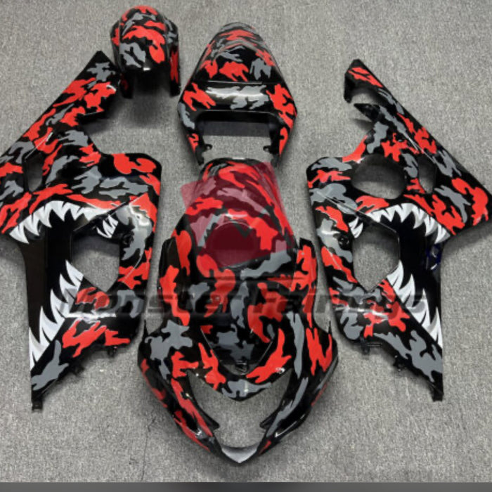 Injection Plastic Custom Fairing Fit for 2006-2007 GSXR600/750 CAMO