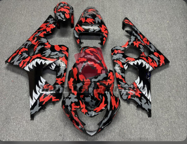Injection Plastic Custom Fairing Fit for 2006-2007 GSXR600/750 CAMO