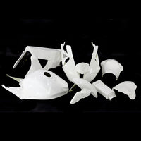 US STOCK NT Fiberglass Race Track Fairing Kit Fit for BMW S1000RR 2009-2011 Unpainted Available in CA