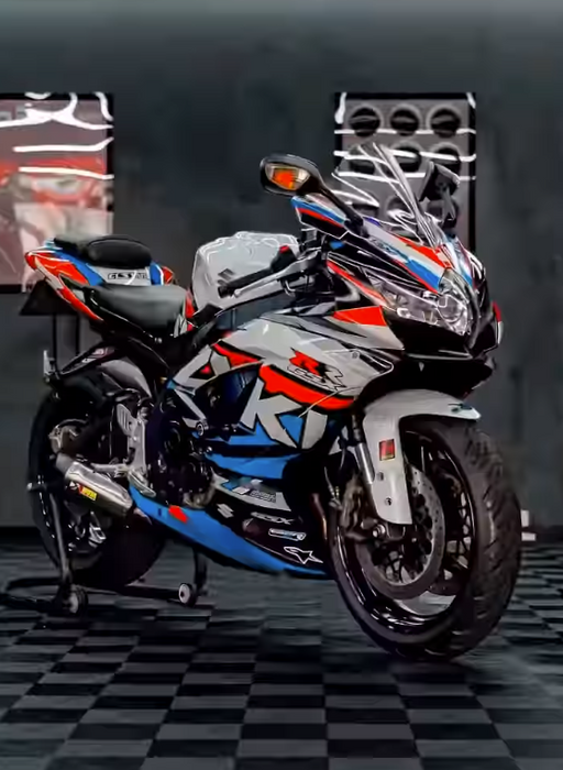 NT Blue White Custom Aftermarket Injection ABS Plastic Fairing Fit for GSXR 1000 2009-2016