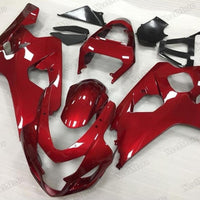 NT Aftermarket ABS Plastic Fairing Fit for GSXR 600/750 1996-2000 Candy Apple Red