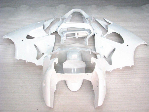 NT Aftermarket Injection ABS Plastic Fairing Fit for ZX6R 636 2000-2002 Glossy White N015