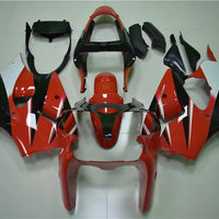 NT Aftermarket Injection ABS Plastic Fairing Fit for ZX6R 636 2000-2002 Red Black White N017