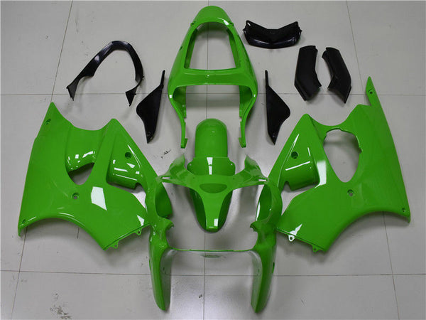 NT Aftermarket Injection ABS Plastic Fairing Fit for ZX6R 636 202000-2002 Green N018