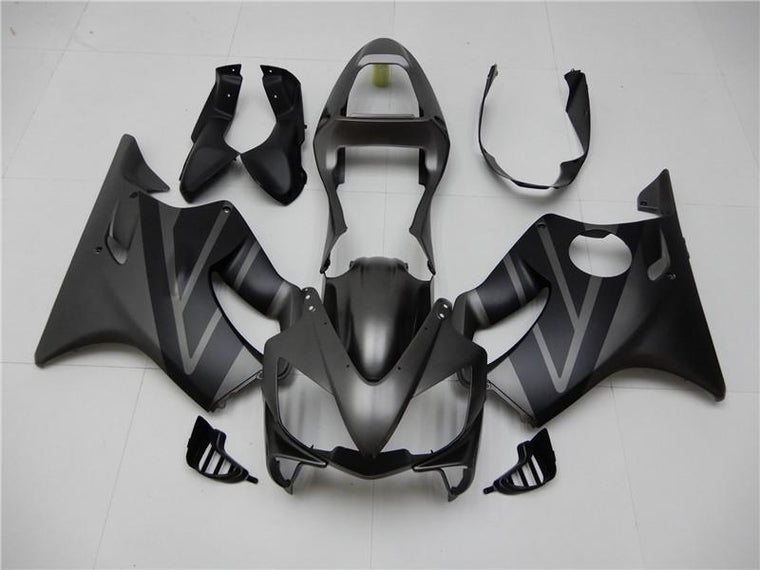 NT Fairing Fit for Honda 2001-2003 CBR600 F4i N002- Matte Black Gray | ABS Injection