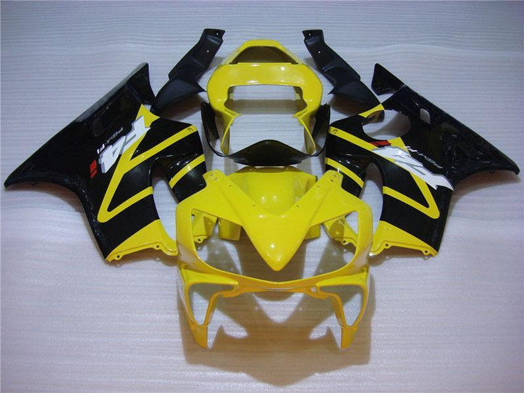 NT Fairing Fit for Honda 2001-2003 CBR600 F4i N046- Yellow Black | ABS Injection