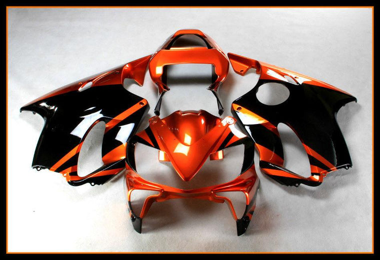 NT Fairing Fit for Honda 2001-2003 CBR600 F4i N062- Orange Black | ABS Injection