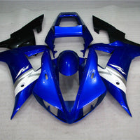 NT Aftermarket Injection ABS Plastic Fairing Fit for YZF R1 2002-2003 Blue White N017
