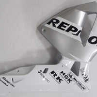 Aftermarket ABS Plastic Right Side Fairing Fit for CBR600RR 2003-2004 white silver