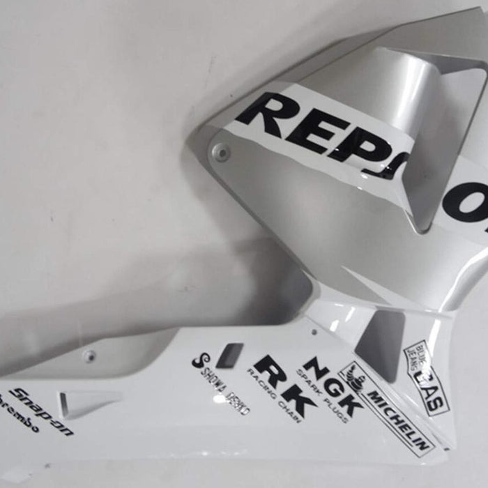 Aftermarket ABS Plastic Right Side Fairing Fit for CBR600RR 2003-2004 white silver