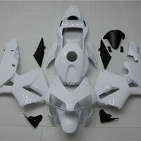 NT Aftermarket Injection ABS Plastic Fairing Kit Fit for CBR600RR 2003 2004 Glossy White N005