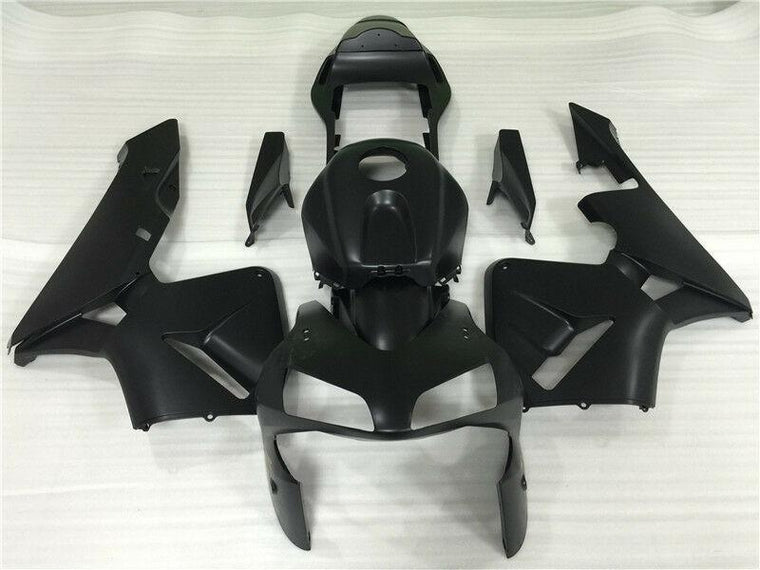 NT Aftermarket Injection ABS Plastic Fairing Kit Fit for CBR600RR 2003 2004 Matte Black N047