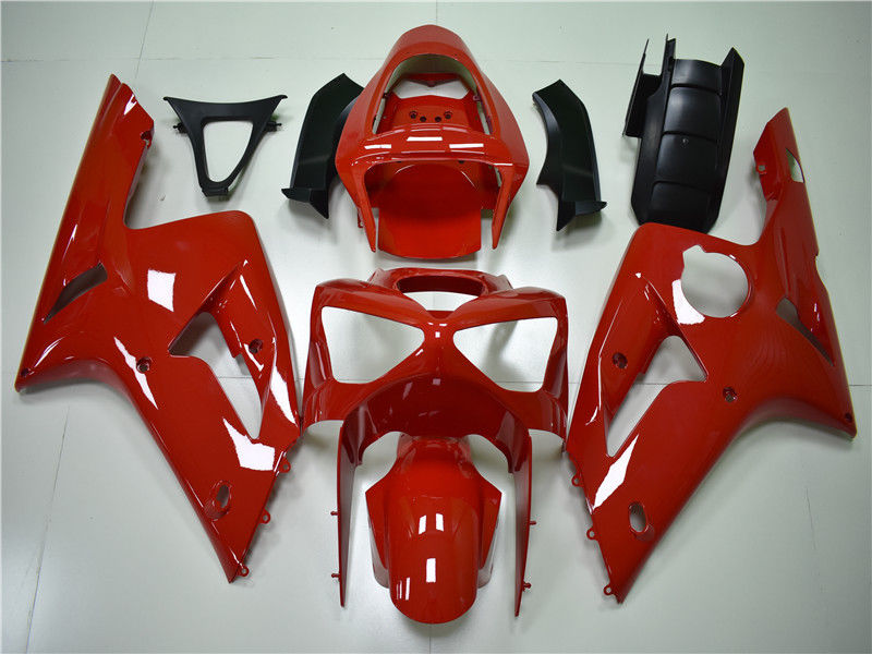 NT Fairing Fit for Kawasaki 2003-2004 ZX-6R N012- Red | ABS Injection