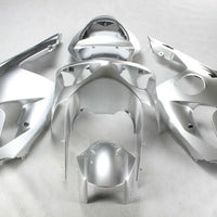 NT Aftermarket Injection ABS Plastic Fairing Fit for ZX6R 636 2003-2004 Silver N016