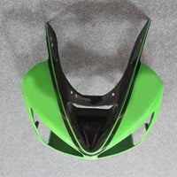 NT Aftermarket Injection ABS Plastic Fairing Fit for ZX6R 636 2003-2004 Green Black N001