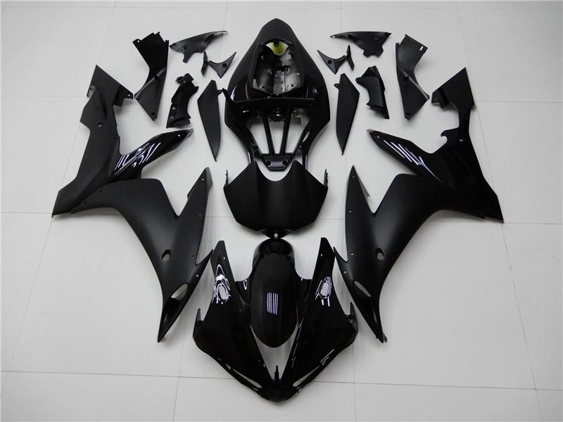 NT Fairing Fit for Yamaha 2004-2006 YZF-R1 N004- Glossy Matte Black | ABS Injection, US Stock