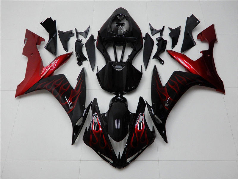 NT Fairing Fit for Yamaha 2004-2006 YZF-R1 N006- Red Black | ABS Injection